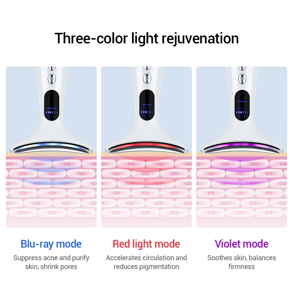 Microcurrent  LED Facial Massage Instrument